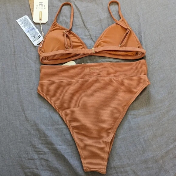 Billabong Tanlines Ceci High Rise Bikini Set - Picture 2 of 6